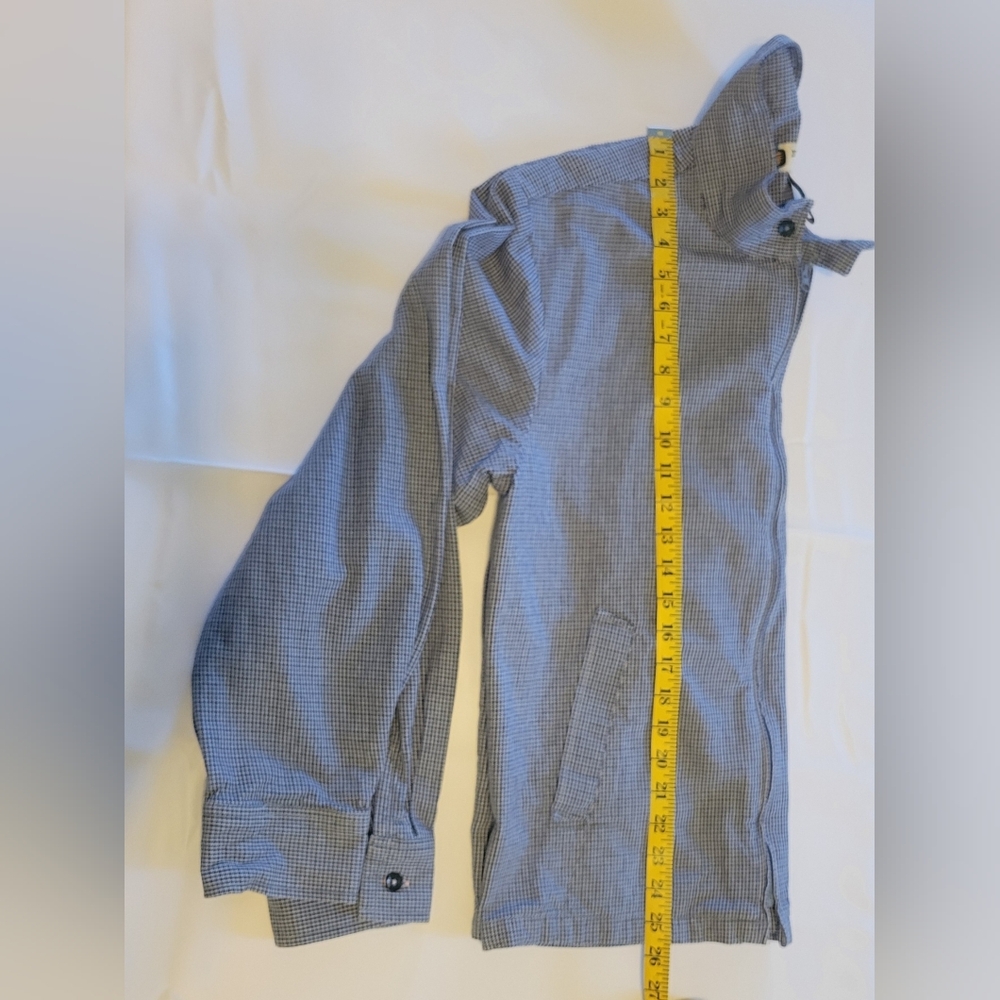 FINK CLOTHING Sz MEDIUM Bomber Jacket 100% Cotton Vintage - Picture 8 of 11